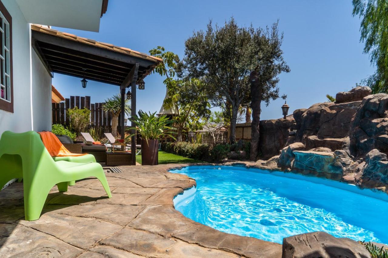 Chayofa Deluxe Villa Bella Vita Air Con & Heated Pool, Tenerife South מראה חיצוני תמונה