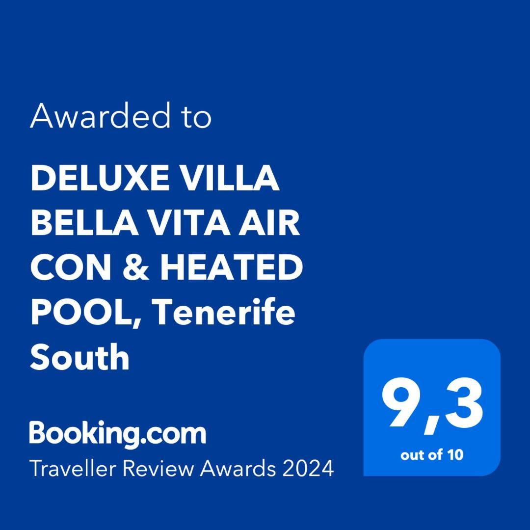 Chayofa Deluxe Villa Bella Vita Air Con & Heated Pool, Tenerife South מראה חיצוני תמונה